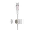 Belkin Kabel BoostCharge USB-C/Lightning Silikonowy w oplocie 1m biały
